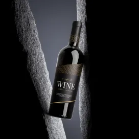 Champagne Wine Bottle 2